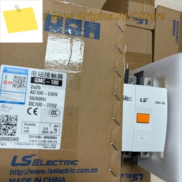 전자 접촉기 GMC-180 ACDC100-240V 박스 내 새 제품 제품 이미지