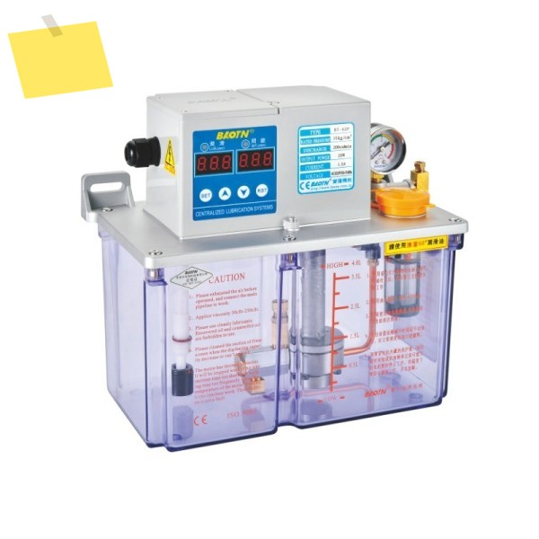 BTA-A2 BTA-C1P4-226A 전기 윤활 시스템, 3L 오일 탱크, 체적, 단속 기어 펌프 제품 이미지