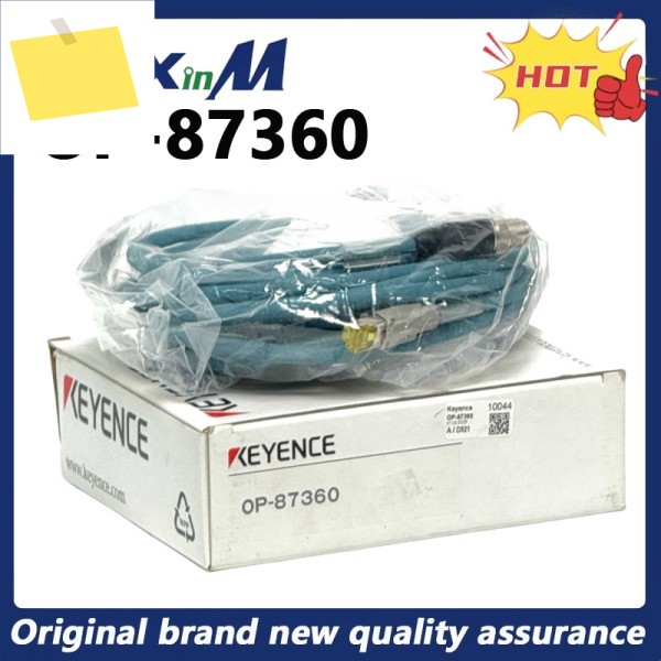 신품 KEYENCE OP-87360 센서 이더넷 케이블 NFPA79 5M 제품 이미지