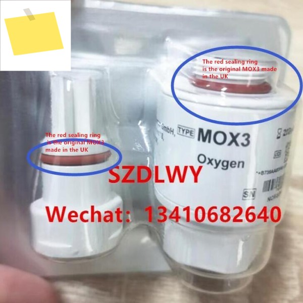 1개 Penlon Prima SP2 AV900 AVS 산소 센서 연료 전지 MOX3 mox3 영국에서 만든 신품 원래 !!! 제품 이미지