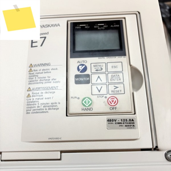 새제품 CIMR-E7U4055 야스카와 인버터 1년 보증 제품 이미지