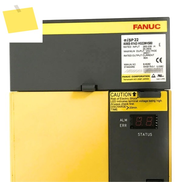 Fanuc A06B-6142-H022 # H580 서보 드라이브 테스트 완료 제품 이미지