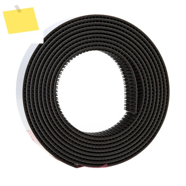 양면 이중 잠금 재폐쇄 패스너, 3M SJ3540, 25.4mm x 45.72M2 롤, 블랙 제품 이미지
