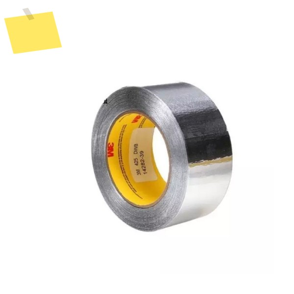 3M 425 다목적 알루미늄 호일 테이프마스킹 차폐 접합, 1INx60YD, 1팩, 직송 제품 이미지