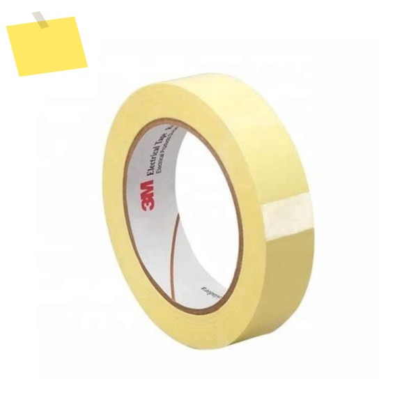 3M 1350F-1Y Flame Retardantelectrical Insulating PET Tape for Wraping Coilswire Harnesses 10mmX66MRo 제품 이미지