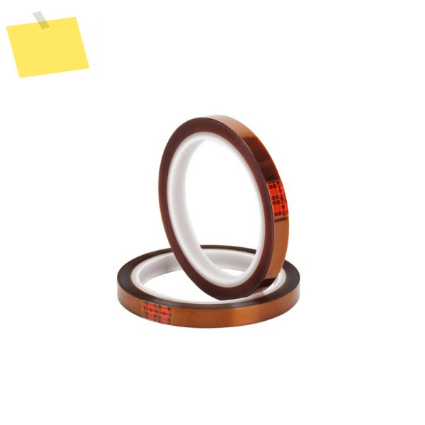 3M 92# Polyimide High Temperature Resistant Insulating Adhesivefilm Electrical Tape,3.0mil ,12.7mmx3 제품 이미지