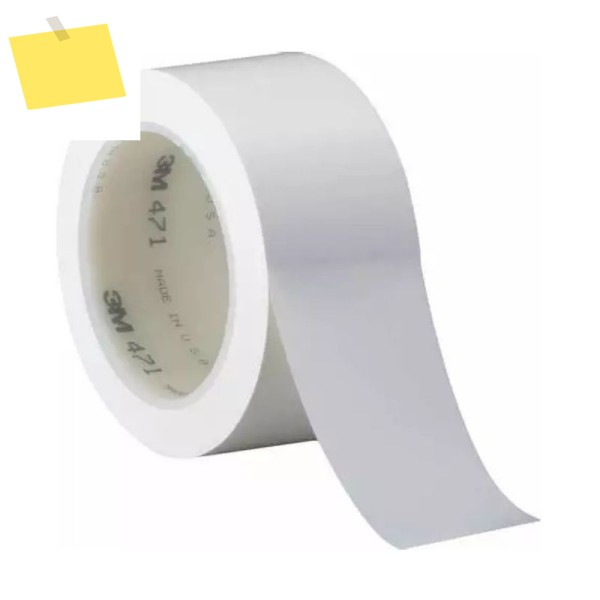 471 바닥 경고 및 안전 마킹 비닐 테이프, 노란색, 검은색, 50.8mm x 33M롤, 직송, 3M 제품 이미지