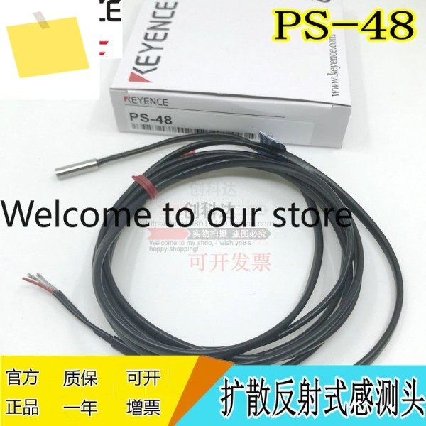 KEYENCE, 신품 PS-48 원통형 확산 반사 센서 헤드 1년간 제품 이미지