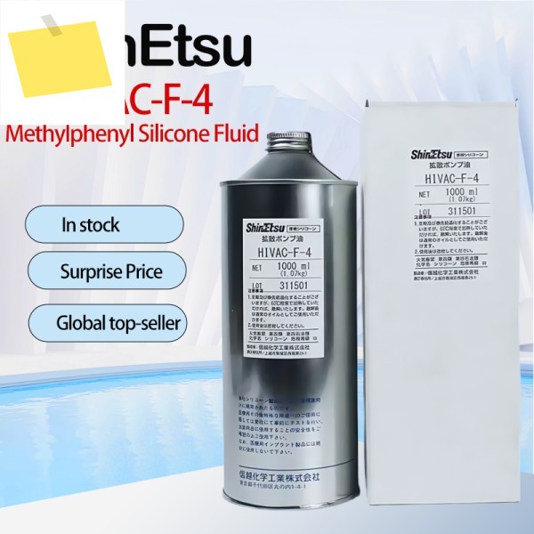 일본 신에츠 HIVAC F-4 1000ml1.07kg 확산 진공 펌프 오일 투명 열 안정성 제품 이미지