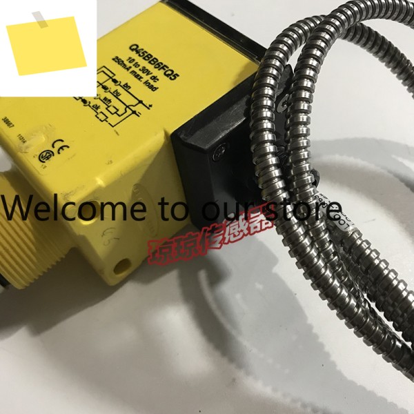 BANNER US 광섬유 증폭기 IP67 보호 Q45BB6FQ5 광전 센서 제품 이미지