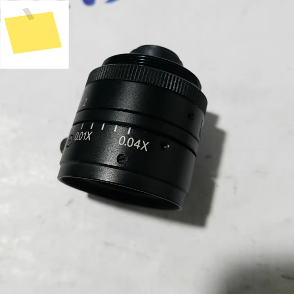 VST 산업용 렌즈 VS-LDA25 초점 거리 12 인치 매크로 C 마운트 양호한 상태, 4mm 제품 이미지