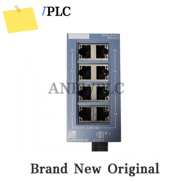 Siemens SCALANCE XB008G 6GK5008-0GA10-1AB2 6GK5 PLC 모듈용 새 원본 제품 이미지