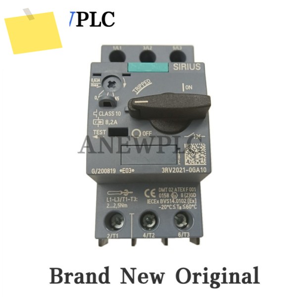 Siemens 3RV2021-0GA10 회로 차단기 PLC 모듈용 새 원본 제품 이미지
