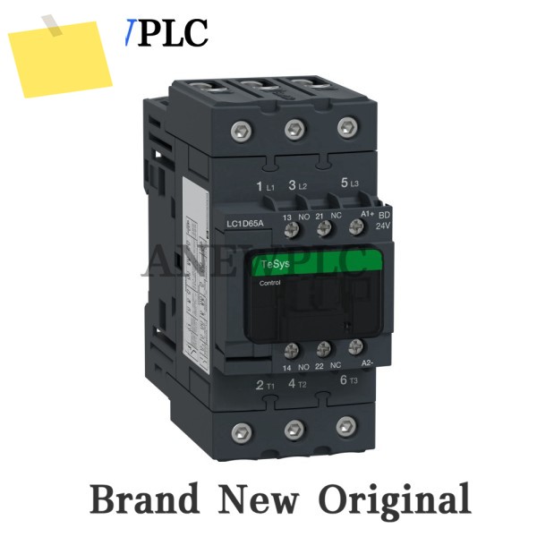 Schneider LC1D65ABD 24V DC TeSys Deca 접촉기용 새 원본 제품 이미지