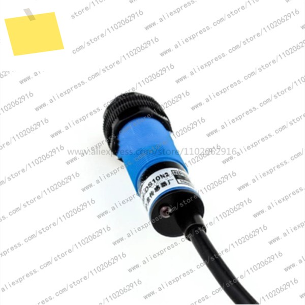 5PCS 광전 스위치 E3F-DS10N2 확산 반사 DC 3 라인 NPN 평상시 닫힘 적외선 센서 M18 제품 이미지