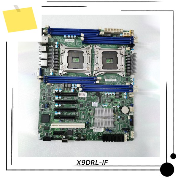 슈퍼마이크로 양방향 서버 마더보드용 X9DRL-iF 제품 이미지