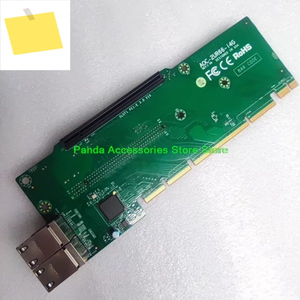 Supermicro 확장 카드 슬롯 AOC-2UR66-i4G용 제품 이미지