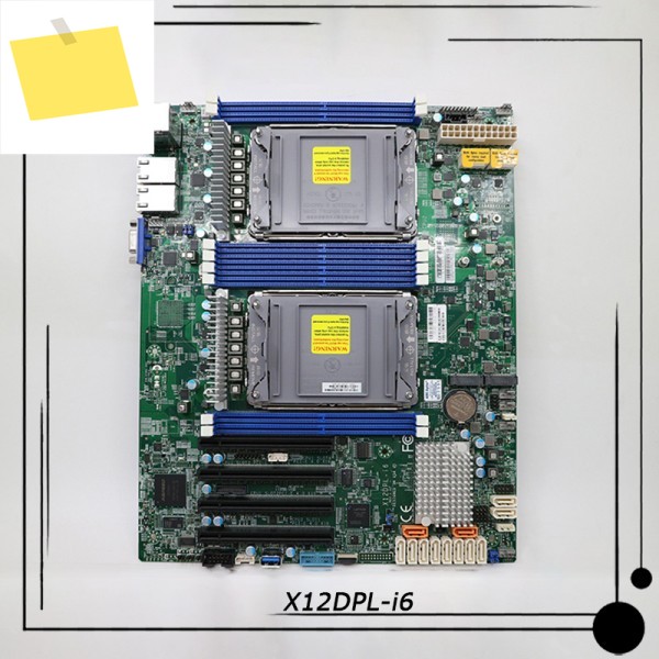 Intel i210 Xeon 확장 가능 프로세서 PCI-E 4.0 SATA36Gbps를 탑재한 Supermicro 서버 마더보드 LGA-4189 듀얼 LAN용 X12DPL-i6 제품 이미지