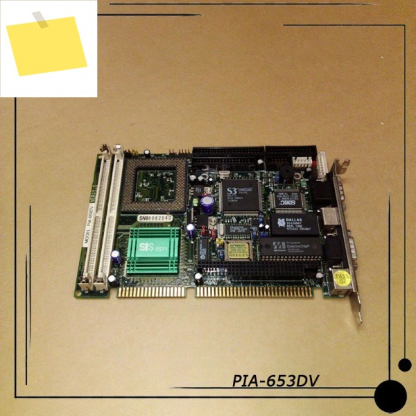 ARBOR 산업용 제어 마더보드용 PIA-653DV 586 반 길이 카드 전 완벽한 테스트 제품 이미지