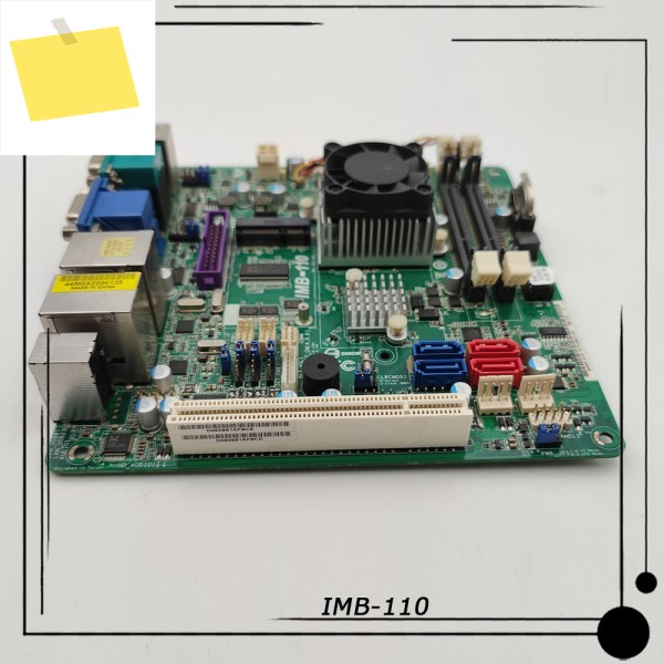 IMB-110 산업용 제어 마더보드 CPU가 포함된 듀얼 네트워크 포트 제품 이미지