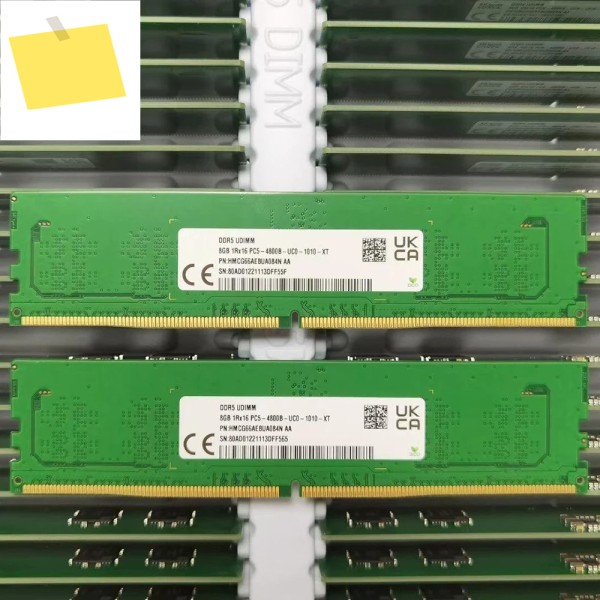 HMCG66AEBUA084N RAM 8G DDR5 4800 데스크탑 메모리 1RX16 PC5-4800B-U 제품 이미지