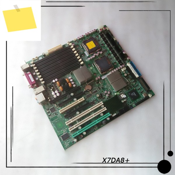 Intel용 Supermicro 듀얼 771핀 LGA 소켓 서버 워크스테이션 마더보드용 X7DA8+ 오리지널 ® 5000X그린크릭 칩셋 제품 이미지