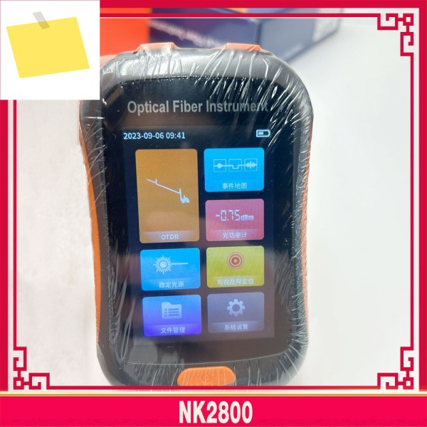 NOCK Otdr 광섬유 테스터의 경우 브레이크 포인트 측정 광학 통한 저조도 감지 OT NK2800 제품 이미지