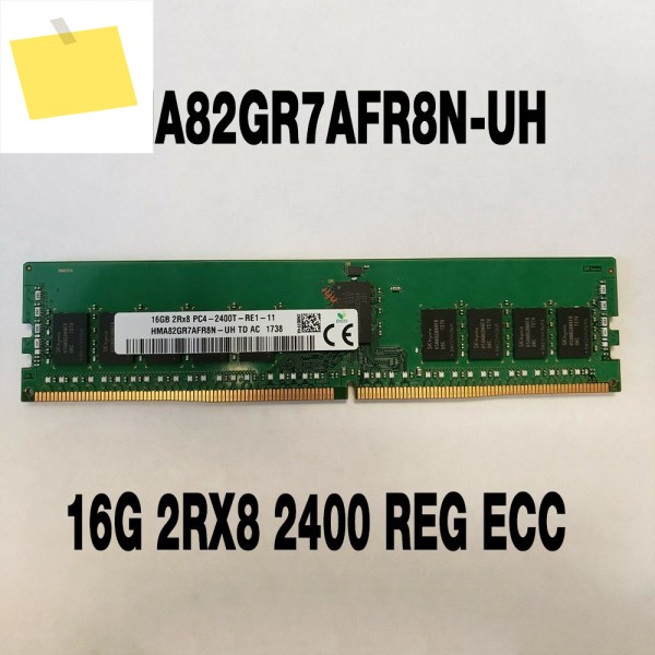 1PCS HMA82GR7AFR8N-UH 16G 2RX8 2400 REG ECC 서버 메모리 제품 이미지