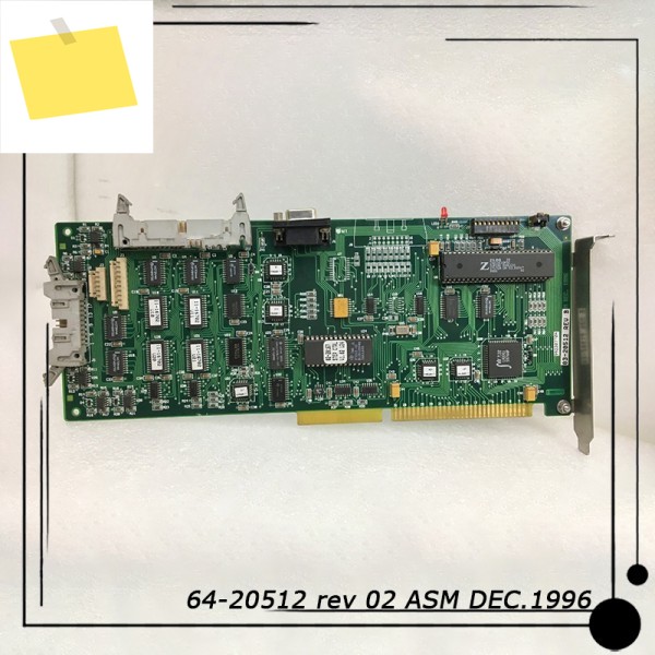 64-20512 rev 02 ASM DEC.1996 산업용 병원 장비 모션 데이터 수집 카드 제품 이미지