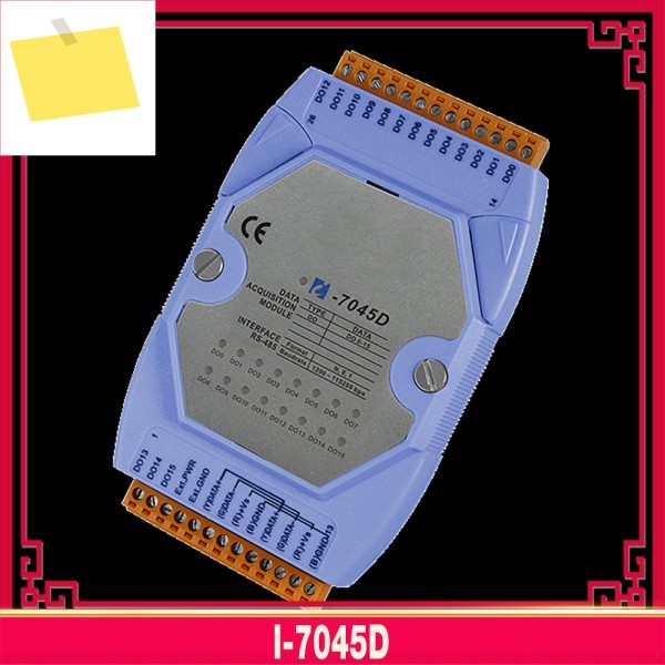 ICPDAS 16방향 절연 OS 도어 출력 모듈용 I-7045D 제품 이미지