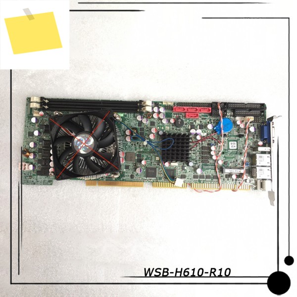 IEI 1155핀 듀얼 네트워크 카드 산업용 제어 마더보드용 WSB-H610-R10 제품 이미지