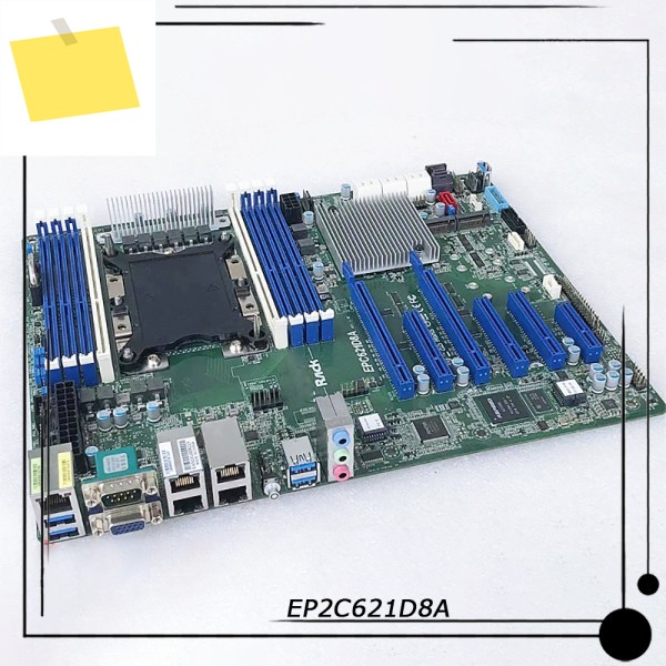 EP2C621D8A 단일 서버 메인보드 LGA3647C621 원격 액세스 지원 제품 이미지