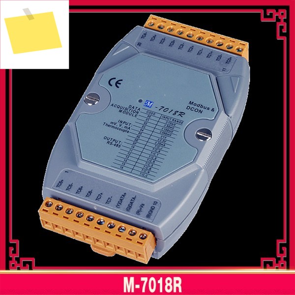 ICPDAS 8채널 열전대 고보호 입력 모듈용 M-7018R 제품 이미지