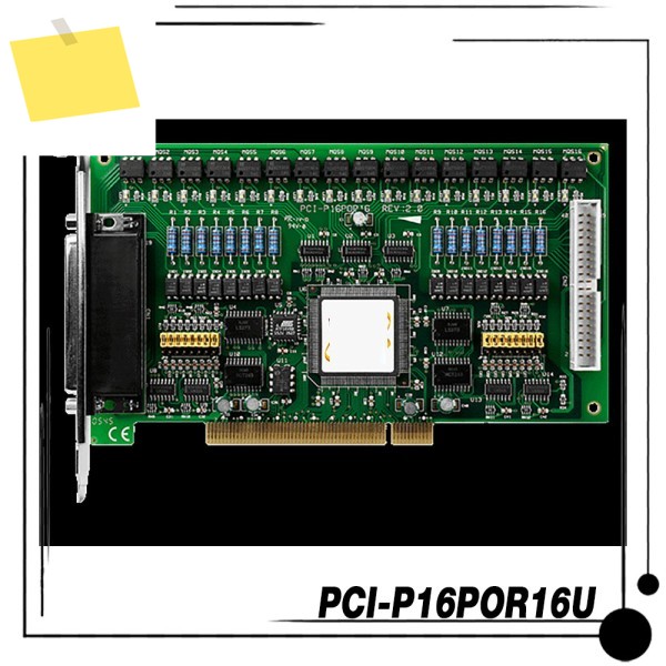 ICPDAS 16채널 절연 디지털 입력 및 PhotoMOS 릴레이 출력 카드용 PCI-P16POR16U 제품 이미지