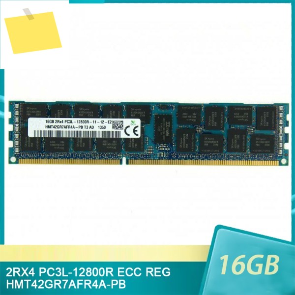 RAM 16GB 2RX4 PC3L-12800R DDR3L ECC REG HMT42GR7AFR4A-PB 서버 메모리 제품 이미지