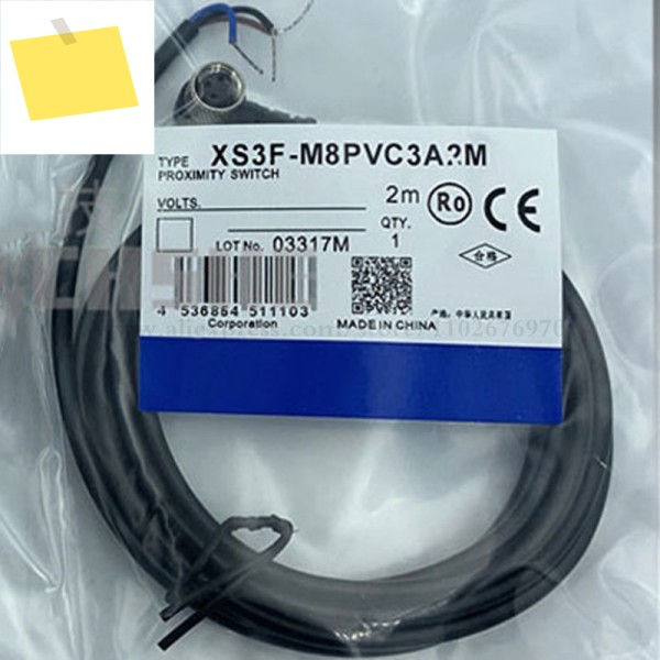 5PCS XS3F-M8PVC3S2M XS3F-M422-402-A 신품 센서 연결 제품 이미지