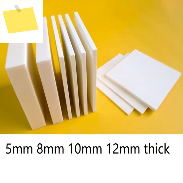 5mm 두께 99% 알루미나 세라믹 웨이퍼 산화물 칩 AlO 플레이트 커런덤 시트 내열성 기판 제품 이미지