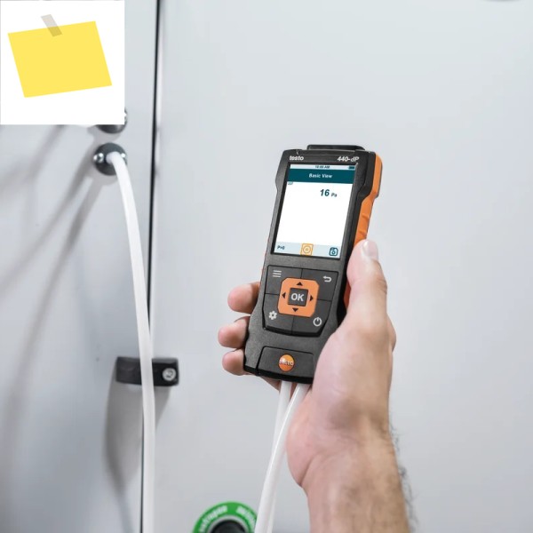 Testo 440 Delta P 공기 흐름 콤보킷 2 블루투스 포함 0563 제품 이미지