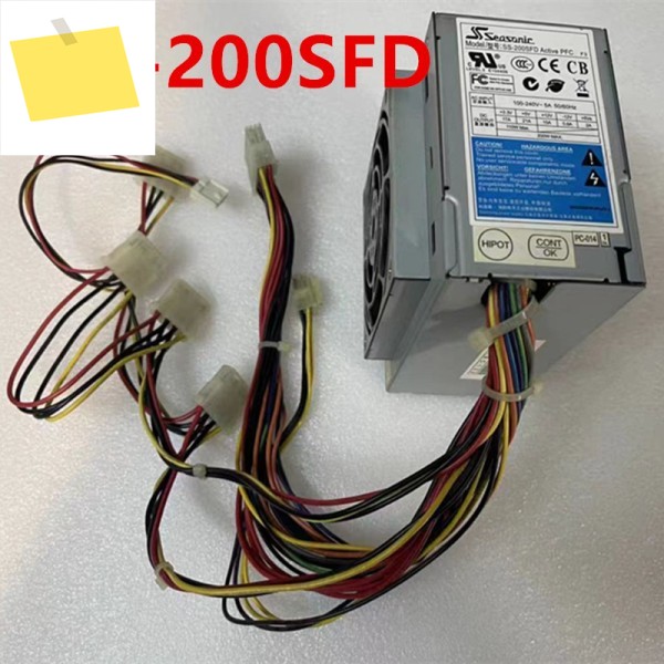 SEASONIC SFX 200W SS-200SFD용 거의 새 원본 전원 공급 장치가 제품처럼 작동함 제품 이미지