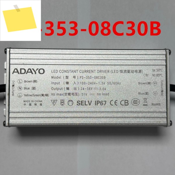 ADAYO 24-36V PS-353-08C30B용 새 오리지널 전원 공급 장치 제품 이미지