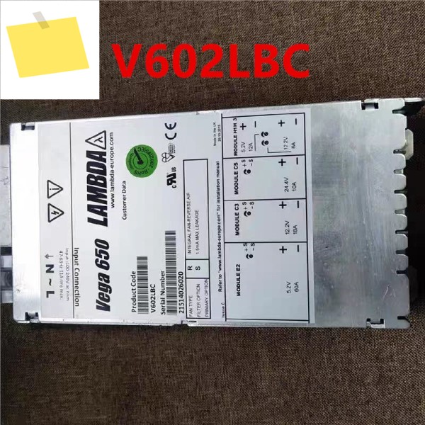 TDK-LAMBDA VEGA 650 V602LBC 원래 전원 공급 장치 분해 제품 이미지
