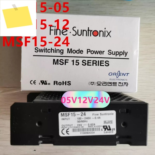 Fine Suntronix 5V12V24V 15W MSF15-05 용 새 원본 전원 공급 장치 제품 이미지