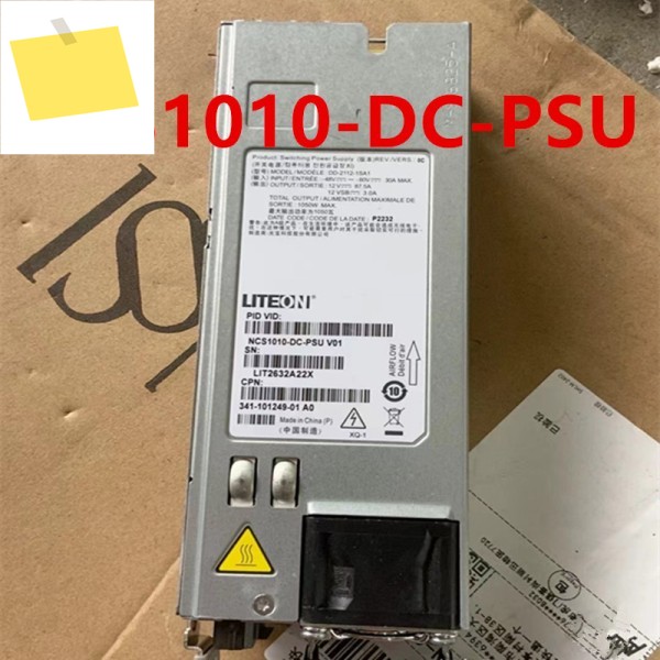 CISCO DC 1050W NCS1010-DC-PSU DD-2112-1SA1 341-101249-01용 원래 전원 공급 장치 분해 새것처럼 작동 제품 이미지
