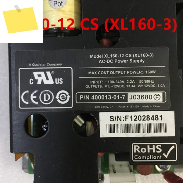 N2POWER 160W XL160-12 거의 새 원본 전원 공급 장치는 제품처럼 작동합니다. 제품 이미지