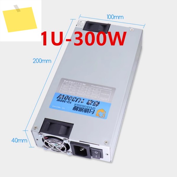 기존 SPEED CRUISER 1U 300W 전원 공급 장치 새 제품 이미지