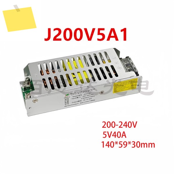 G-ENERGY 5V40A 200W J200V5A1용 새 오리지널 전원 공급 장치 제품 이미지