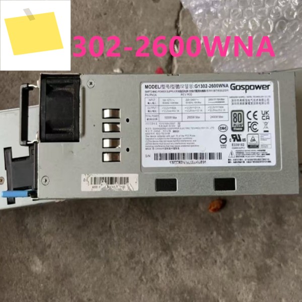 GOSPOWER 480W G0752-48002120A 2600W 용 분해 원래 전원 공급 장치 신품 것처럼 작동 제품 이미지