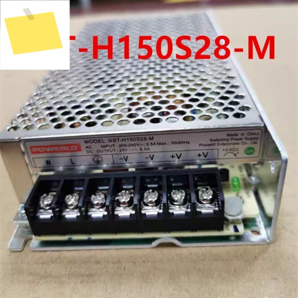 POWERLD 28V5.5A 150W GST-H150S28-M 5V3A 24V2A GZM-H60D5+24용 새 원본 전원 공급 장치 제품 이미지