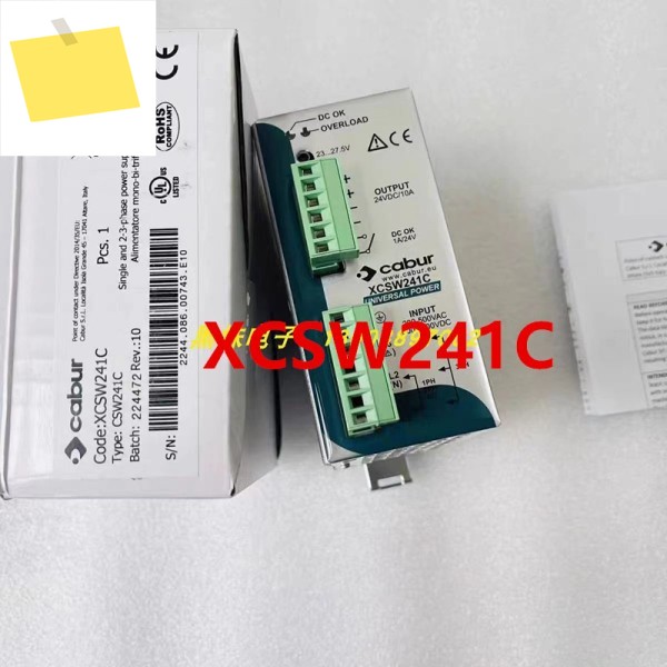 CABUR 24V10A XCSW241C XCSG500C 새 원본 전원 공급 장치 제품 이미지