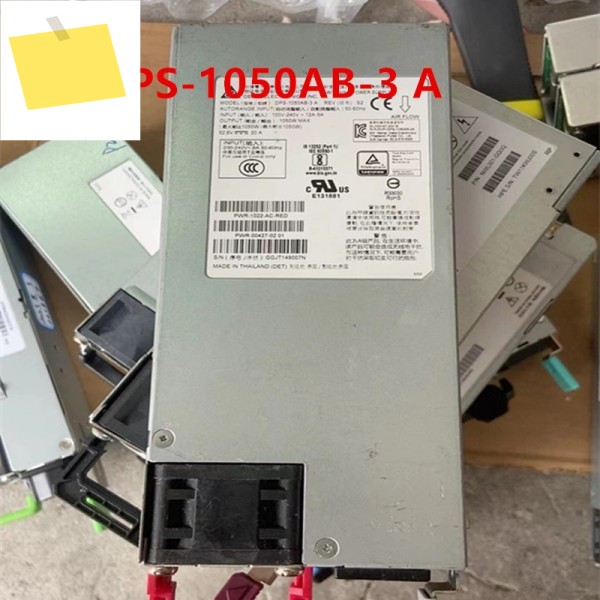 ARISTA DPS-1050AB-3 A PWR-1022-AC-RED PWR-00427-02용 원래 전원 공급 장치 분해 새 제품처럼 작동 제품 이미지